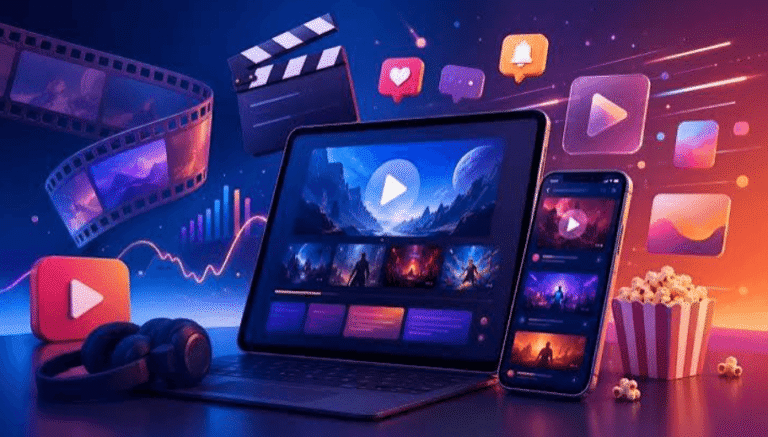 Why digital entertainment platforms need clearer visual section cues